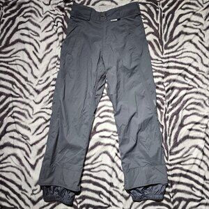Burton waterproof snow ski snowboard pants men's size S gray
